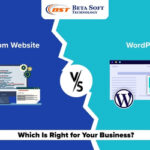 WordPress vs Custom Website comparison for SEO performance